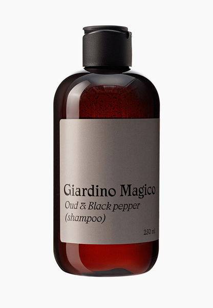 Шампунь для нормальных волос Oud & Black Pepper, Giardino Magico