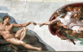 Всему голова: 9 символов, зашифрованных в «Сотворении Адама» Микеланджело