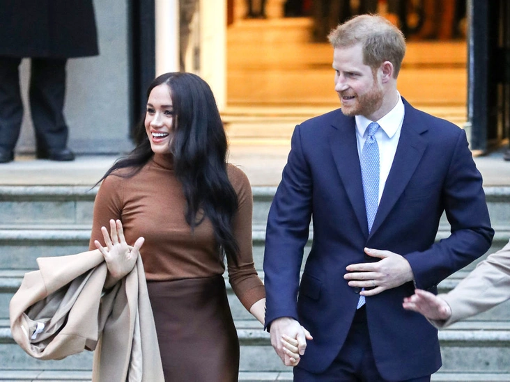 Герцогиня Меган и принц Гарри в Лондоне, 7 января 2020
