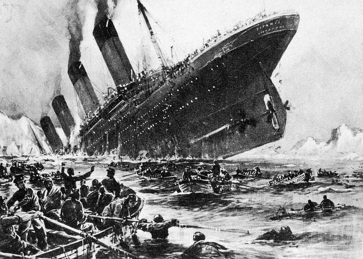 Infographics: Titanic VS Modern cruise liner - PassionateReads.com