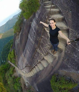 Душераздирающие фотки смертельно опасных лестниц