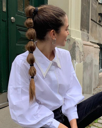 Фото №9 - Прическа принцессы Жасмин и другие тренды из Instagram, которые легко повторить