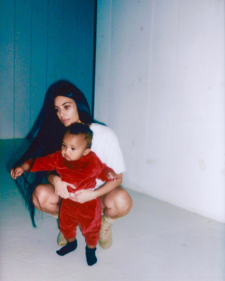 Новое фото Ким Кардашьян с сыном