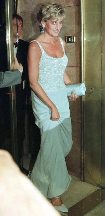 Принцесса Диана посещает Рим для благотворительного мероприятия, 1996