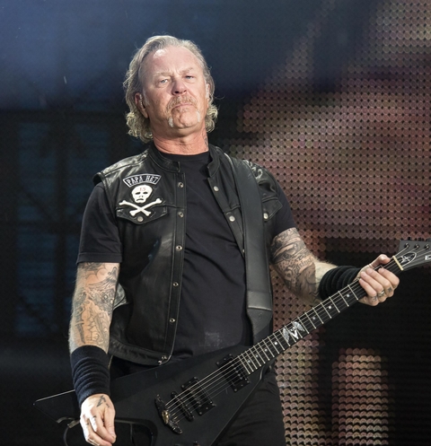 Солист группы Metallica Джеймс Хэтфилд
