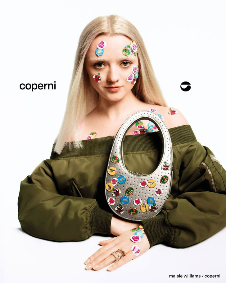 Фото №3 - Coperni выпустили коллаборацию со звездой «Игры престолов». В нее вошли сумки из яблок