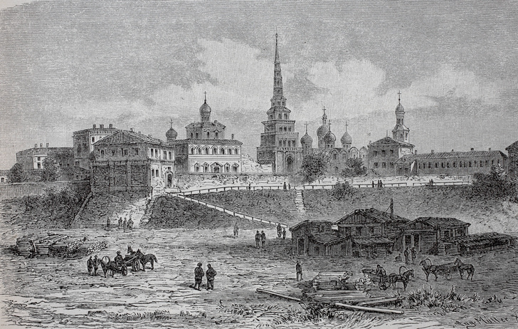 Кто построил Казанский кремль?