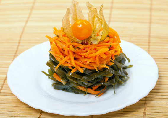 Рецепты японских салатов