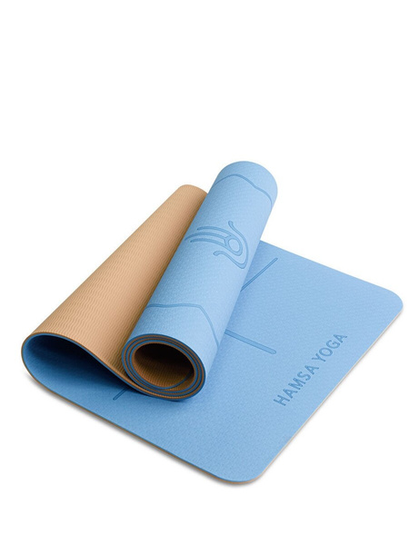 Спортивный тренировочный коврик Hamsa Yoga