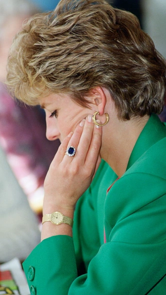 Принцесса Диана в Лондоне, 28 апреля 1992