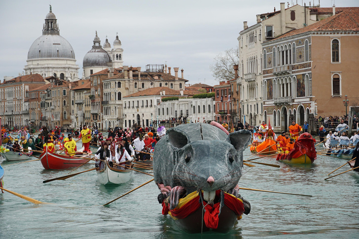 В Венеции открылся ежегодный карнавал