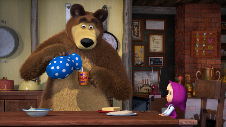 «Маша и Медведь»: 6 интересных фактов о создании любимого детьми мультфильма
