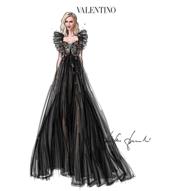 Наоми Уоттс в платье Valentino на закрытии Венецианского кинофестиваля