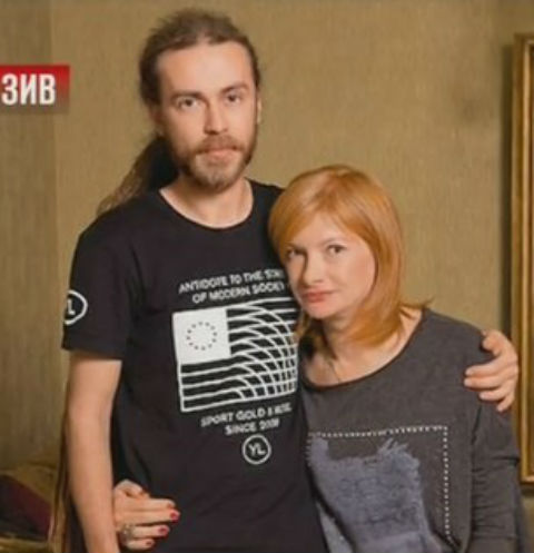 Кирилл Толмацкий с мамой