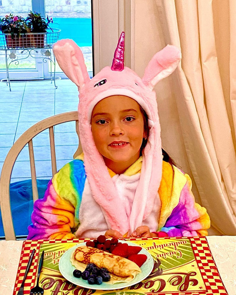 Дочь Киркорова показала свой «сказочный» завтрак