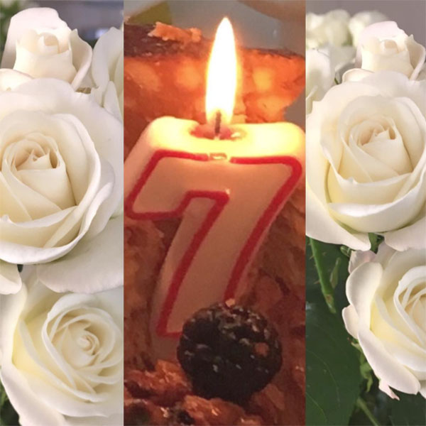 «Сегодня Веронике 7 месяцев. По этому случаю папа Игорь Николаев принес красивые цветы для мамы Юли и очень вкусный тортик», - рассказала Юлия Проскурякова в микроблоге