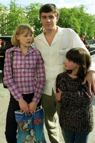 Актриса тяжело переживала смерть Сергея Бодрова. На премьере фильма «Сестры», 2001 год