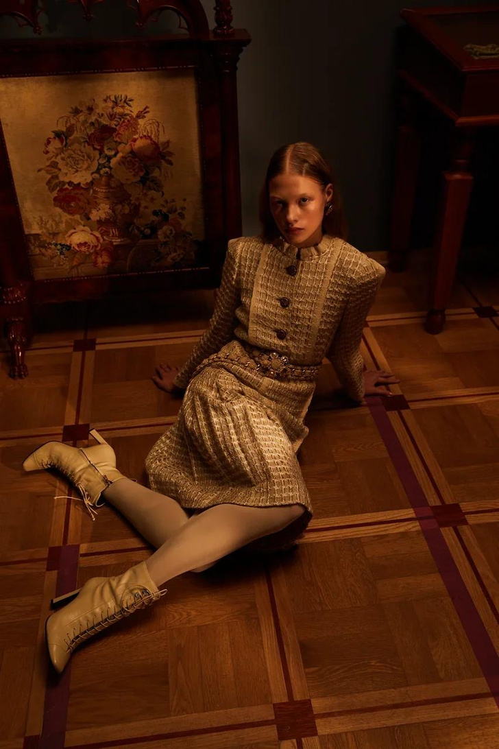 Клипсы Шанель и блузы Сен-Лорана: первая большая съемка ELLE винтажной одежды