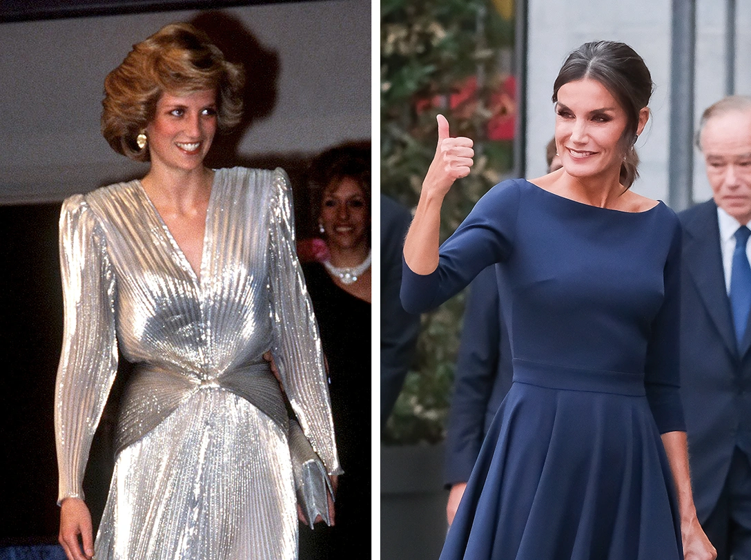 Принцесса Диана; королева Летиция | marieclaire.ru