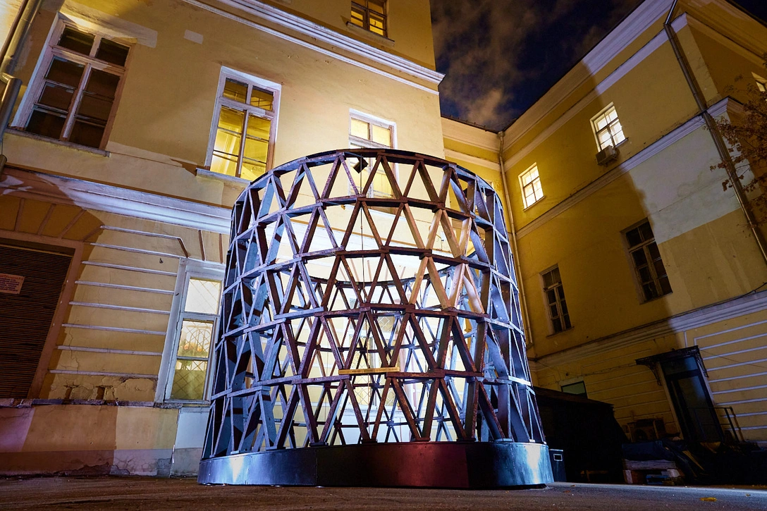 Павильон ХХ арх-бюро DNK ag в Музее архитектуры им. Щусева | Источник: Глеб Лоскутов