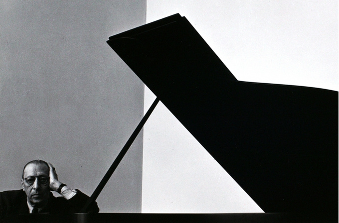 Arnold Newman. Igor Stravinsky, 1946