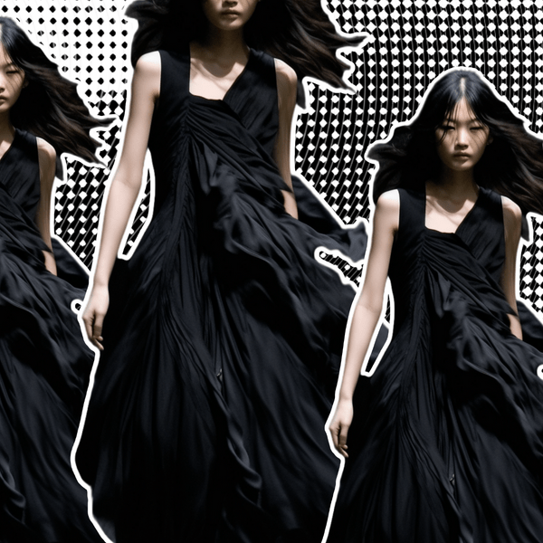 aiFashion: 10 платьев на выпускной от Йоджи Ямамото, которые «придумала» нейросеть