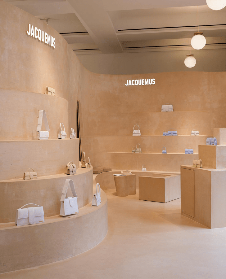 Пески Прованса: бутик Jaquemus от AMO в Лондоне