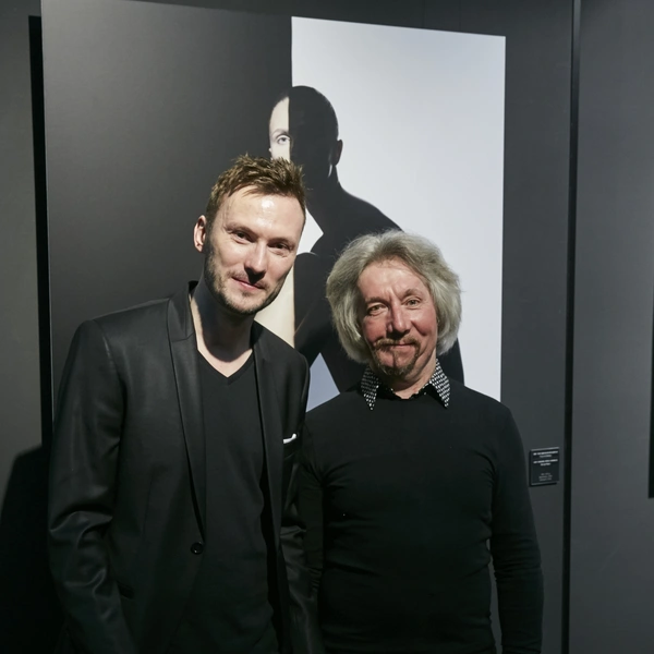 Фотохудожник Георгий Майер и живописец Сергей Брюханов | Источник: Пресс-служба
