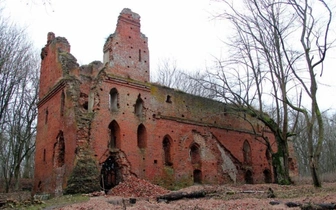 800-летние руины: древний рыцарский замок под Калининградом начал принимать туристов