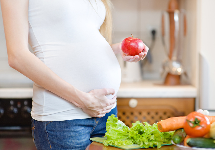 Фото №1 - Правильное питание во время беременности снижает риск преждевременных родов