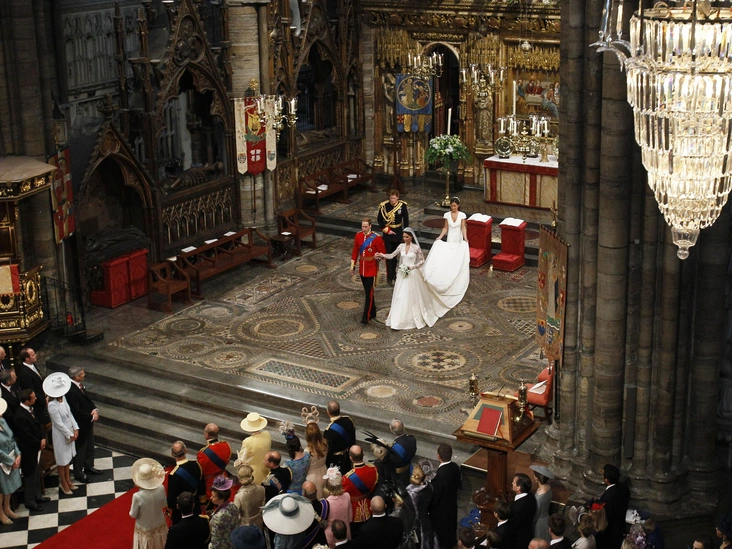 Венчание Уильяма и Кэтрин в Вестминстерском аббатстве, 29 апреля 2011