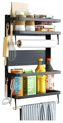 Кухонная стойка-органайзер на холодильник 