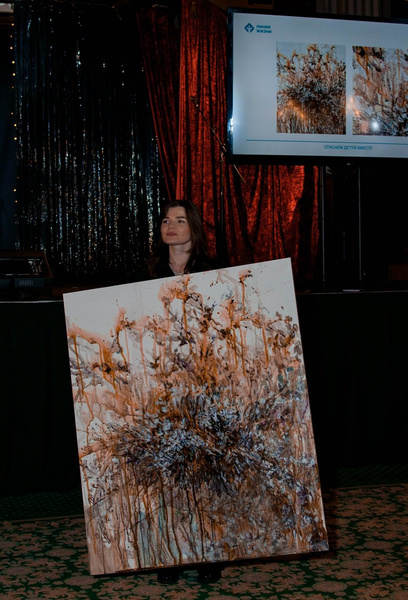 Лот, который спасет жизнь: художница Анна КАСС продала одну из своих картин, чтобы помочь детям