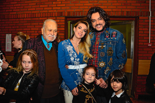 Катя Гусева с семьей Филиппа Киркорова