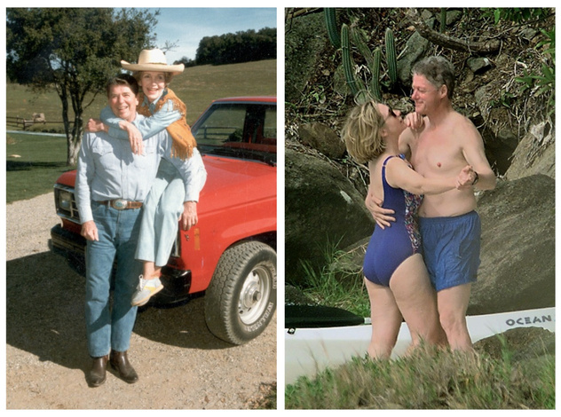 Как отдыхают президенты и Первые леди: самые неформальные отпускные фото глав США с их супругами