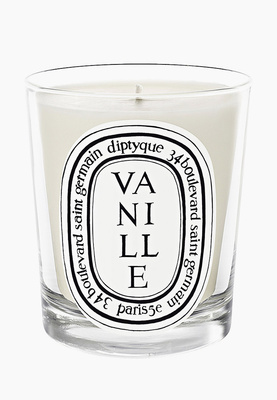 Свеча ароматическая Diptyque Vanille/Ваниль, 190 г, цвет: белый, DI005JULFTD3 — купить в интернет-магазине Lamoda