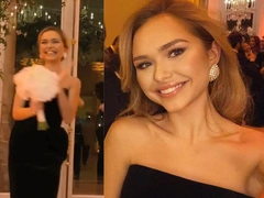 «Родители, готовьтесь»: 19-летняя Стефания Маликова поймала букет невесты
