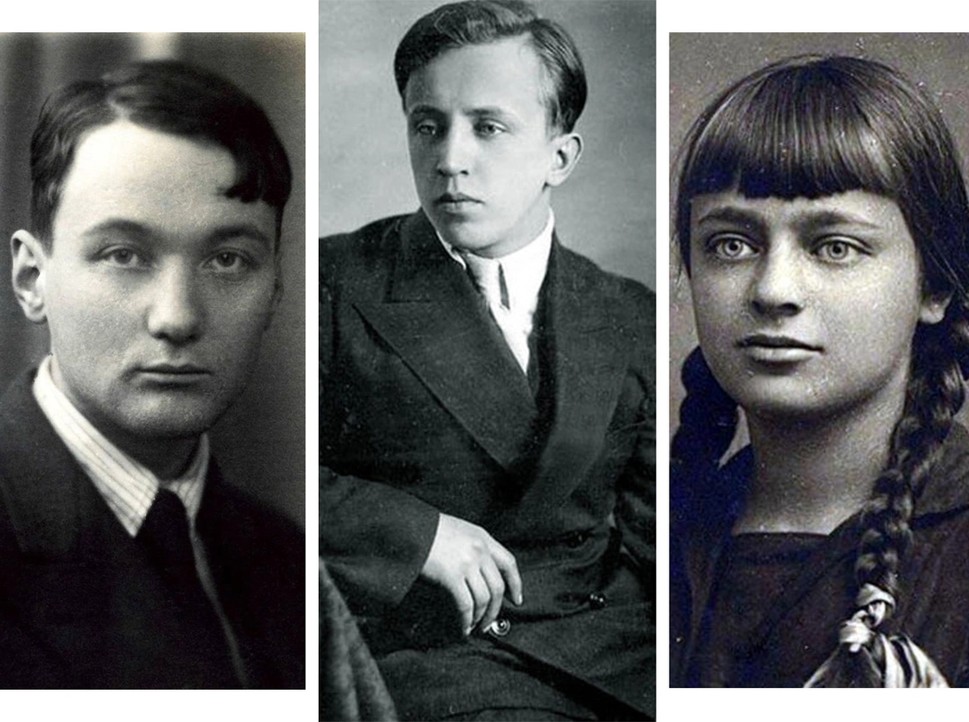 Лев Гумилев, Юрий Есенин, Ариадна Эфрон | marieclaire.ru