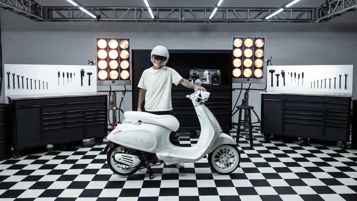 Vespa представляет коллаборацию с Джастином Бибером