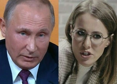 Владимир Путин прокомментировал предвыборную позицию Ксении Собчак