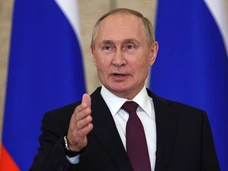 Владимир Путин на торжественной церемонии принятия в состав РФ новых территорий. Онлайн-трансляция