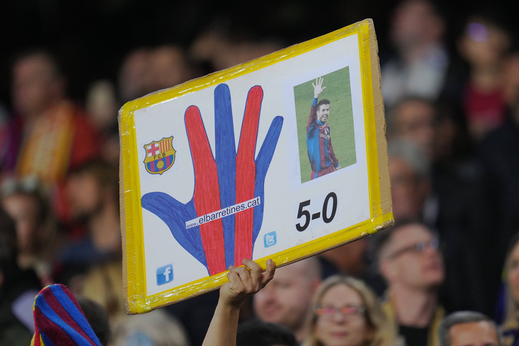 15 фото, которые вызовут слезу у болельщиков: как «Барселона» прощалась с Жераром Пике