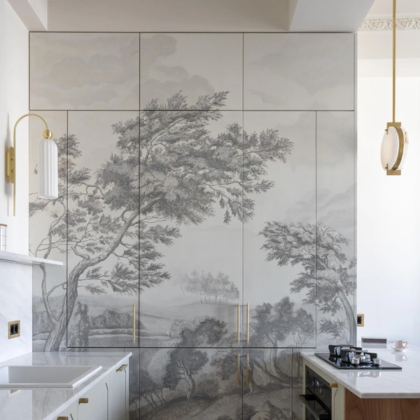 Квартира в Москве. Проект Марии Макаровой. | Источник: Елизавета Гуровская