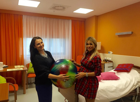 Для родов актриса выбрала клинический госпиталь «Лапино»