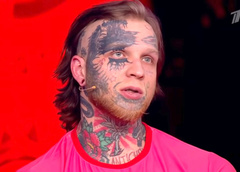 Как выглядит лицо после удаления татуировки — такого вы еще не видели