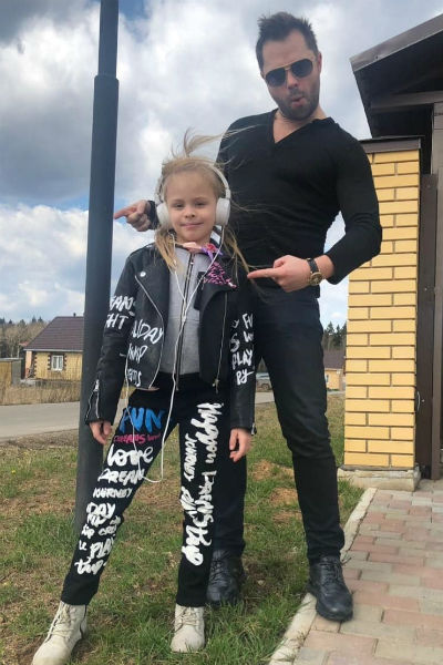 Виталий с дочерью Миланой