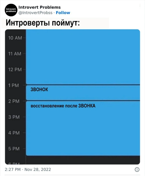 Смешные твиты интровертов про интровертов