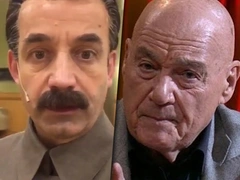 «Не надо гадить в России»: Дмитрий Певцов в образе Сталина прокомментировал слова Познера об абортах и гомосексуализме