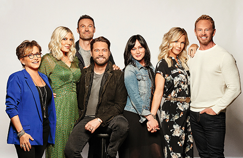 Актеры приняли участие в проекте, снятом по мотивам сериала «Беверли-Хиллз 90210»