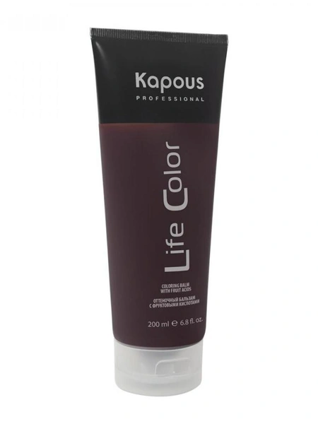 Бальзам оттеночный Professional Life Color Гранатовый красный, Kapous